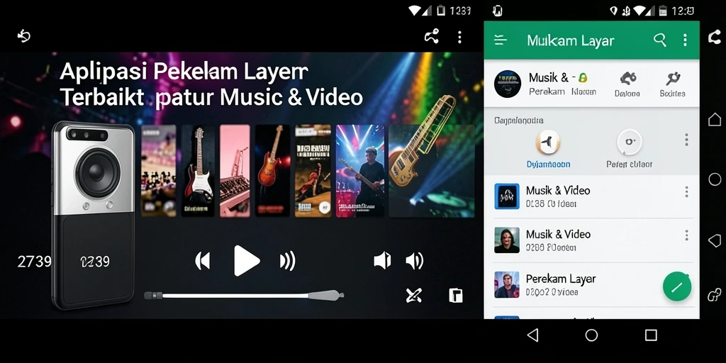 Antarmuka aplikasi 2739 yang mudah digunakan untuk perekam layar.