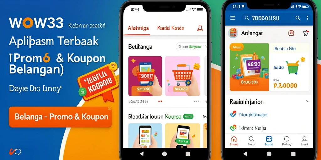 Tampilan antarmuka WOW33 dengan berbagai kupon menarik.