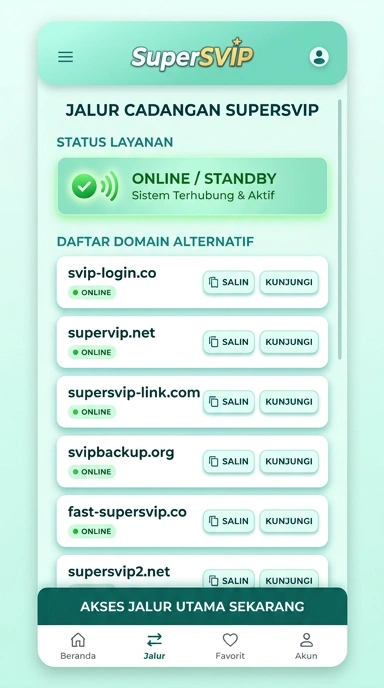 Akses Alternatif Supersvip untuk Pengguna Android